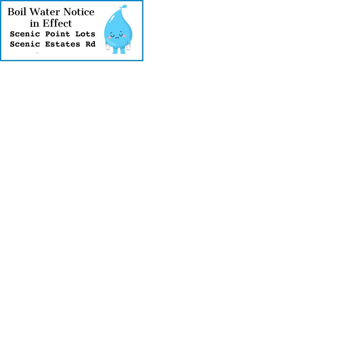 Scenic Boil Order